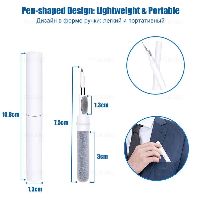 Bluetooth Earphone Cleaning Kit for Airpods Pro 1 2 3 Earbuds Case Cleaning Pen Brush for Samsung Xiaomi Huawei Cleaner Tool Kit